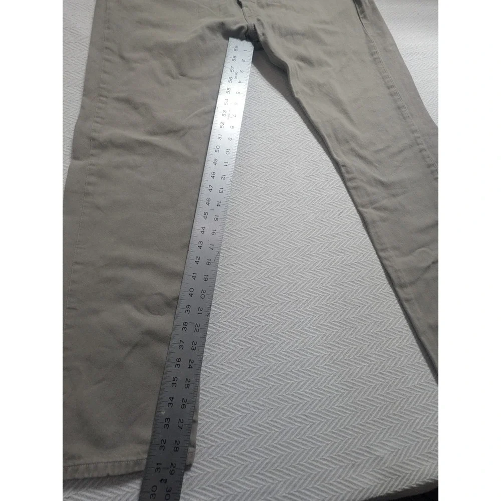 Levi's 501 Jeans Mens 36x30 Khaki Tan Button Fly Straight Leg‎ Cotton